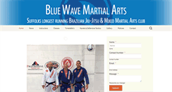 Desktop Screenshot of bluewavemartialarts.com